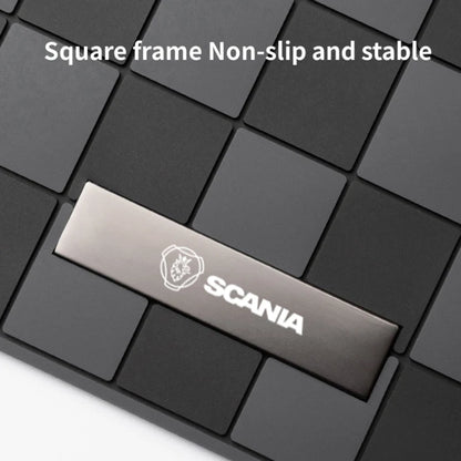 Car interior anti-slip mat center console anti-slip mat beautiful anti-scratch for SCANIA car accessories
