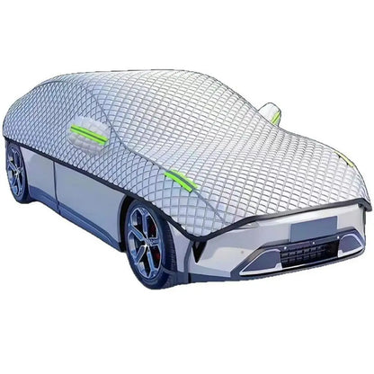 Universal Car Cover Four Seasons Protection Anti Freeze Thermal Insulation Sun UV Resistance Snowproof Year Round Use