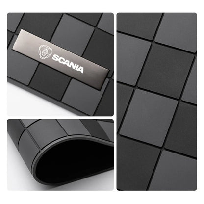 Car interior anti-slip mat center console anti-slip mat beautiful anti-scratch for SCANIA car accessories