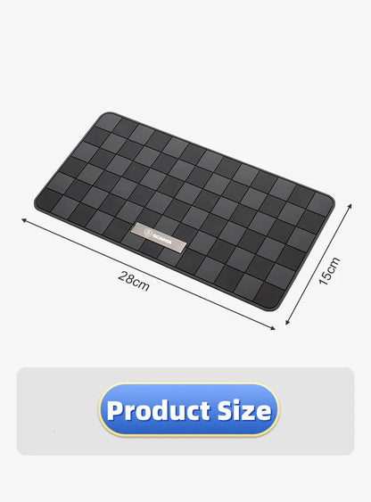 Car interior anti-slip mat center console anti-slip mat beautiful anti-scratch for SCANIA car accessories
