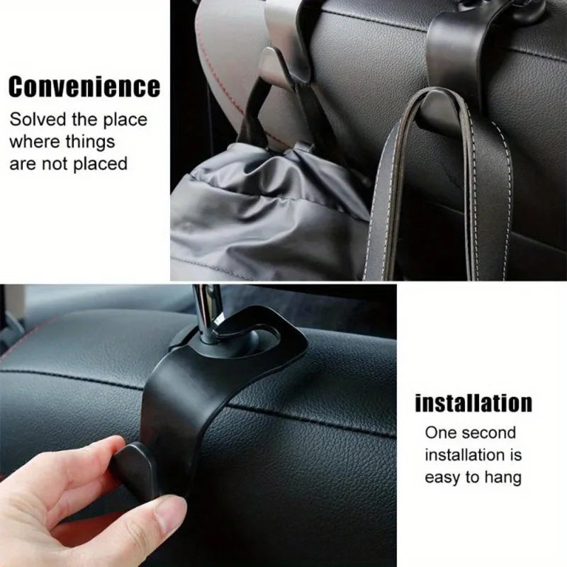 4Pcs Universal Auto Seat Headrest Hook