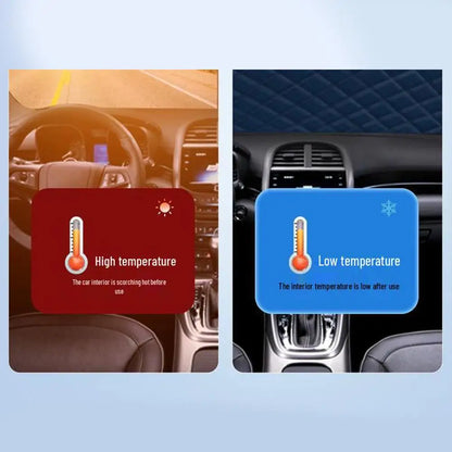 Universal Car Cover Four Seasons Protection Anti Freeze Thermal Insulation Sun UV Resistance Snowproof Year Round Use