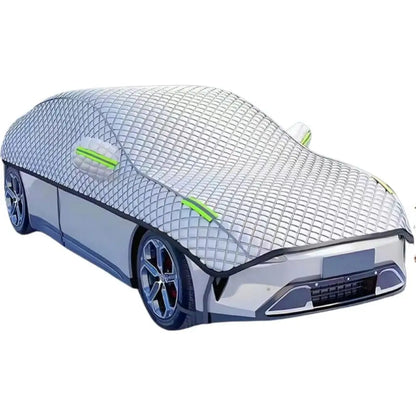 Universal Car Cover Four Seasons Protection Anti Freeze Thermal Insulation Sun UV Resistance Snowproof Year Round Use