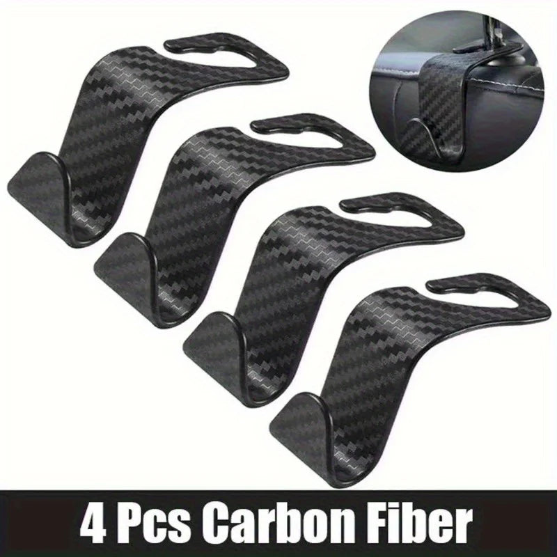 4Pcs Universal Auto Seat Headrest Hook